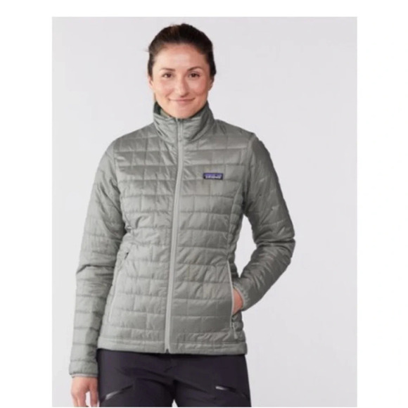 Patagonia Women’s S Small Nano Puff Jacket NWT Feather Grey Puffer - Picture 7 of 15